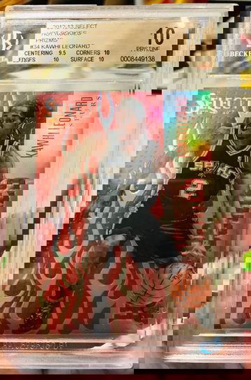 Kawhi Leonard 2012-13 Select Hot Rookies Silver Prizms /25 BGS 10 PRISTINE ( POP 2 )