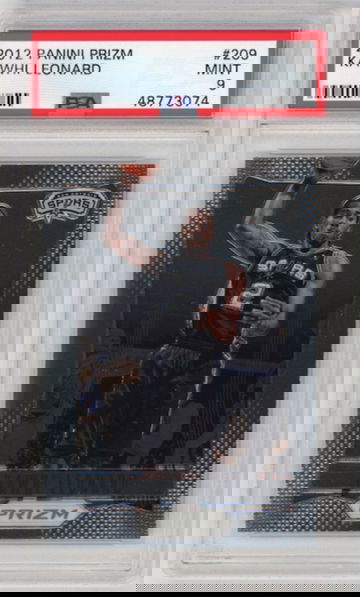 Kawhi Leonard 2012 Prizm PSA 9 Rookie