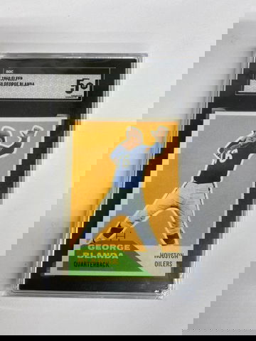 1960 Fleer #58 George Blanda 