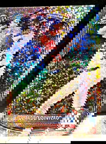 2025 BOWMAN CHROME EDUARDO QUINTERO 1ST MINI DIAMONDS DODGERS BCP-115