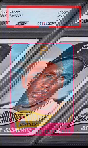 1965 Topps Bob Clemente #160 PSA 3