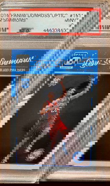 Ben Simmons 2016 Optic RC PSA 9