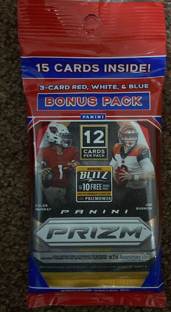 2020-2021 NFL Panini Prizm Cello / Fat Pack