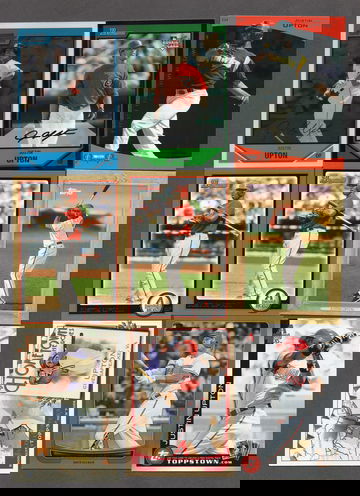 Justin Upton Baseball Card Lot (53) - Rookies, Inserts, Nice Variety