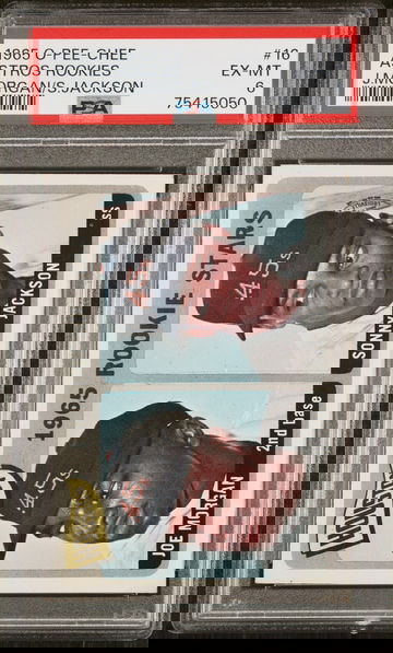 Joe Morgan 1965 OPC O-Pee-Chee #16 Rookie Stars HOF Rookie PSA 6 EX- Centered