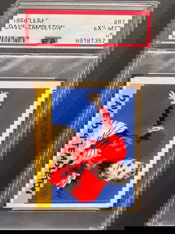 1948 Leaf Football Dave “Dad” Templeton – PSA 6 (EX-MT)