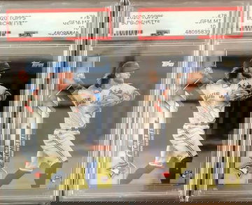 2020 Topps Bo Bichette PSA 10 (2 cards)