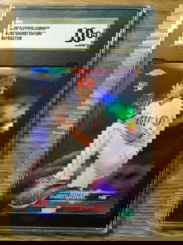 SGC Gold Label 10 2018 Topps Chrome Shohei Ohtani Refractor Pristine