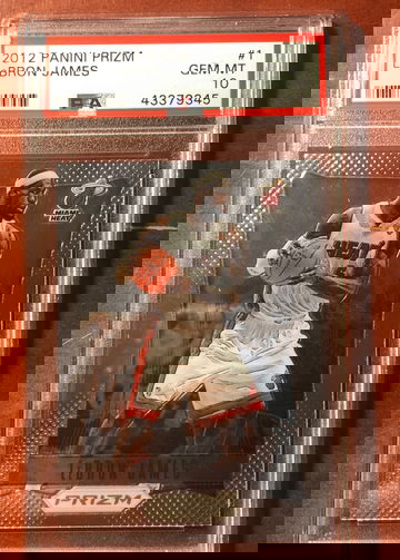Lebron James 2012 Panini Prizm PSA 10