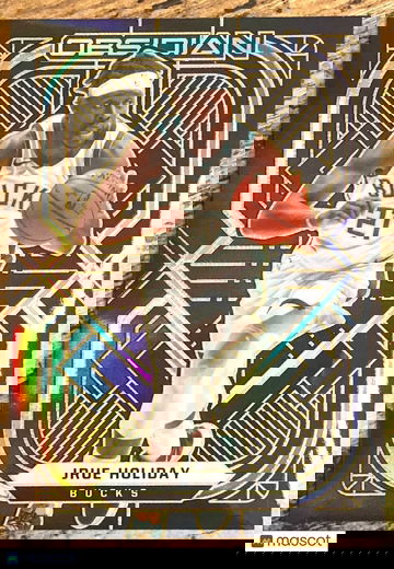 2020 Panini Obsidian JRUE HOLIDAY - ELECTRIC ETCH Orange Parallel /50 🔥 Bucks