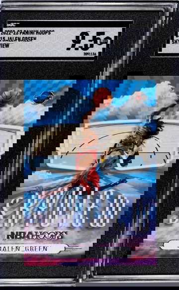 2022 Panini Hoops Skyview Jalen Green #15 SGC 9.5