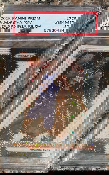 2018 Panini Prizm White Sparkle Prizm #279  PSA 10 GEM MT