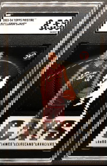 2003 Topps Pristine LeBron James #101 SGC 8.5 NM-MT RC