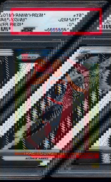 Trae Young 2018 Prizm Silver RC PSA 10