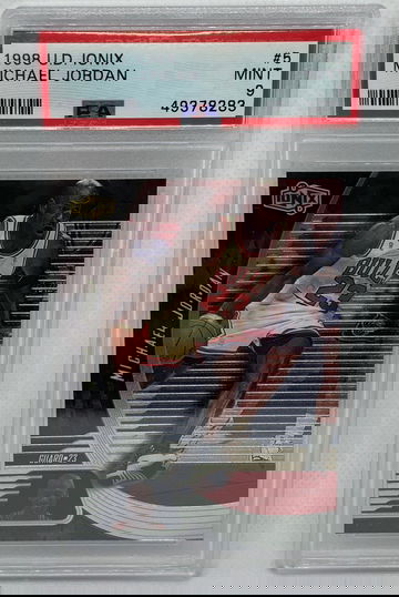 1998 Upper Deck UD Ionix #5 Michael Jordan - PSA 9 MINT Goat