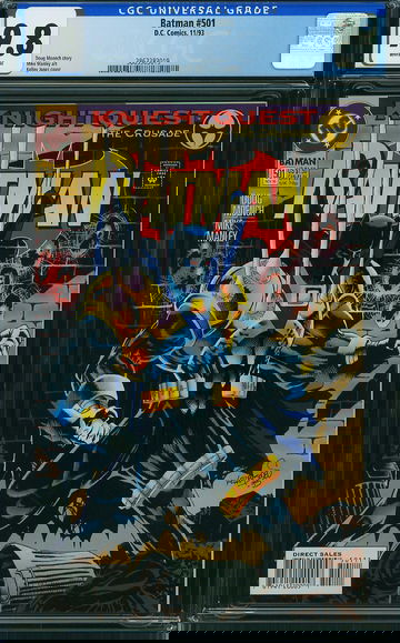 BATMAN #501, CGC 9.8 NM/MT