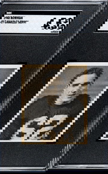 1948 Bowman Charlie Trippi #17 RC SGC 4.5