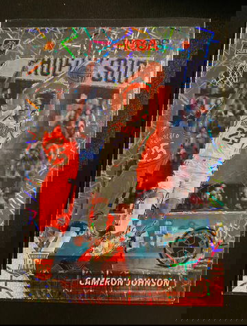 2019-20 Panini Hoops Premium Lazer Cameron Johnson Rookie