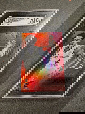 2021-22 Panini Chronicles Draft Picks Red Scottie Barnes Essentials /149 SGC 10