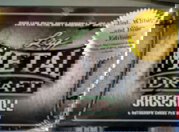 2020 Leaf Metal Draft Red White Blue Edition Sealed Box 6 Autos #/10 or Less! 