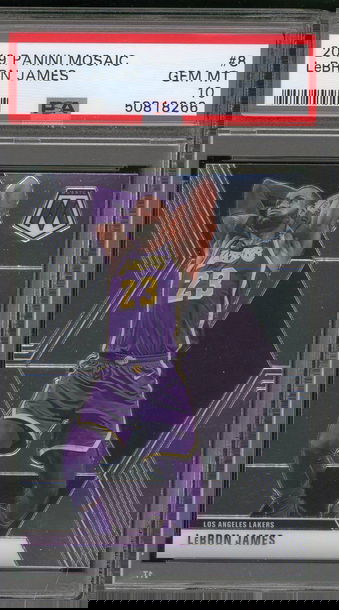 2019 Mosaic Lebron James PSA 10