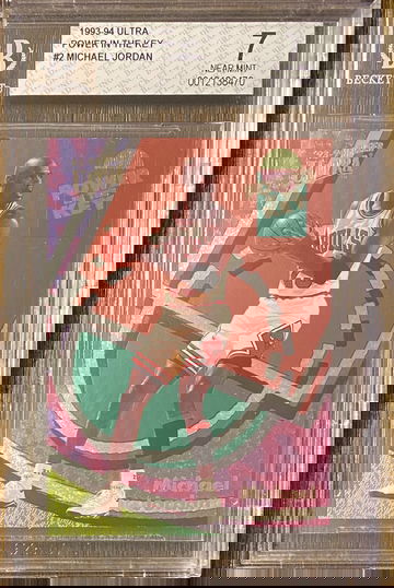 Michael Jordan 93-94 Ultra Power In the Key