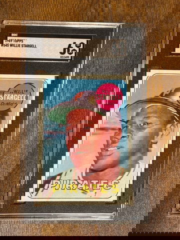 1969 Topps Willie Stargell HOF SGC 6 Pittsburgh Pirates