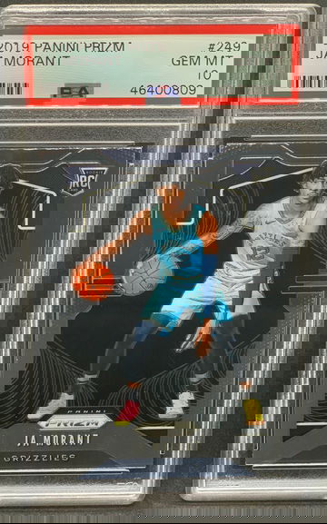 Ja Morant 2019 Panini Prizm PSA 10 Rookie 