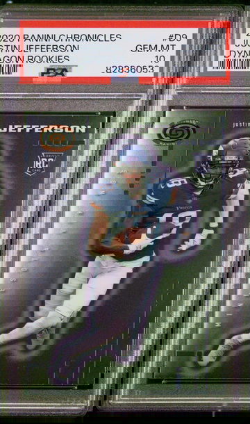 2020 Dynagon Rookies Justin Jefferson #9 PSA 10