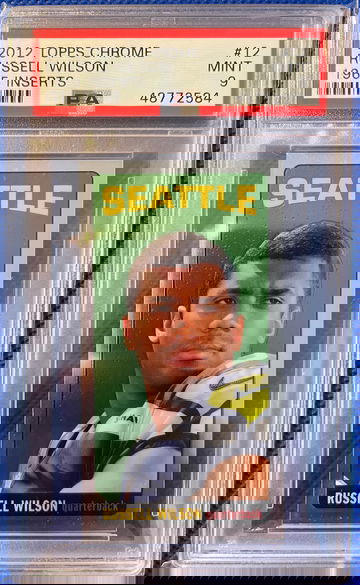 2012 Topps Chrome 1965 Inserts Russell Wilson PSA 9