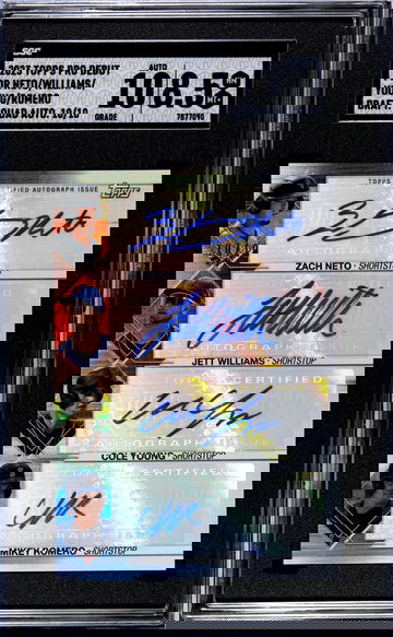 2023 Tops Pro Debut Neto/Williams/Young/Romero 10/10