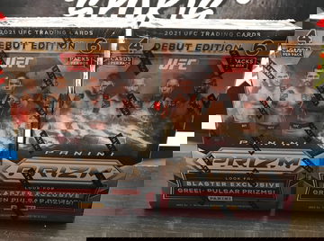 2021 UFC Debut Edition Blaster Box Lot of 2