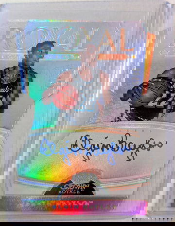 Elgin Baylor 2019-20 Panini Crown Royale Royal Signatures Auto /35