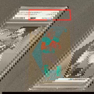 2020 Mosiac Tua Tagovailoa Psa 10 Gem-Mint 