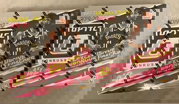 2X 2019-20 Donruss Optic Basketball Mega Boxes (Wal-Mart)