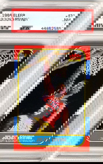 1986 Fleer Julius Erving