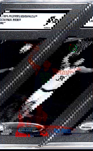 1998-99 Topps Stadium Club Paul Pierce Rookie SCC34 Chrome