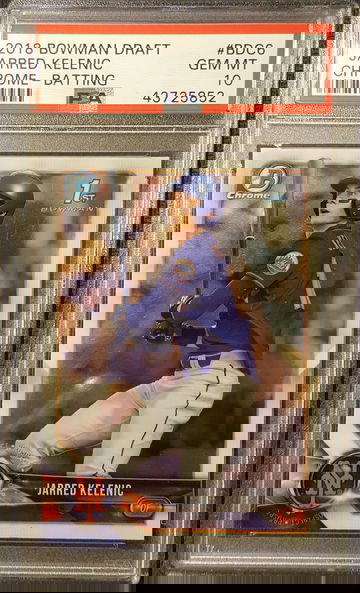 2018 Bowman Chrome Jarred Kelenic PSA 10 New York Mets