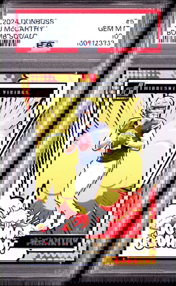 2024 Bomb Squad JJ Mccarthy #5 PSA 10