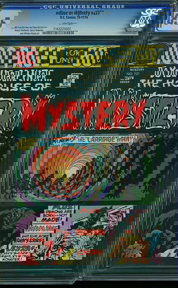 HOUSE OF MYSTERY #227, CGC 8.5 VF+