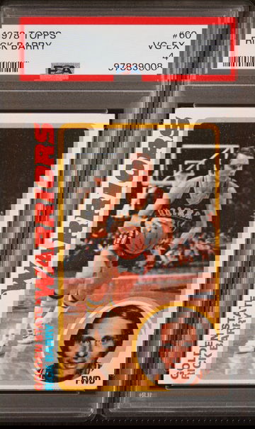 1978 Topps #60 Rick Barry PSA 4