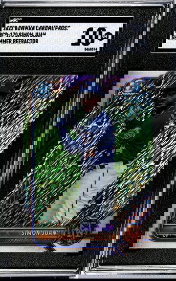 2022 Bowman Chrome BCP-170 Simon Juan Shimmer Refractor