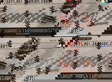 2X 2021 PANINI LUMINANCE FOOTBALL HOBBY BOX - 3 AUTOS PER BOX - SUPPORT YOUR LOCAL CARD SHOP!