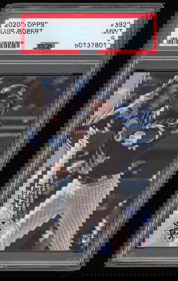 2020 Topps Luis Robert RC PSA 9 Mint!