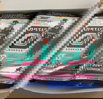 2020 - 2021 Panini Donruss Optic Basketball Box of 12 Cello Packs