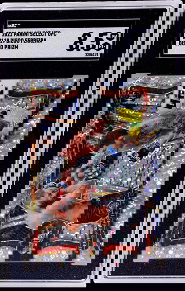 2021 Panini Select UFC Disco Prizm Diego Ferreira #119 RC SGC 8.5