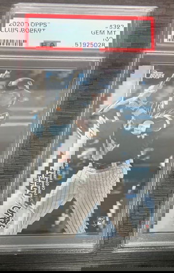 2020 Topps series 2 Luis Robert PSA10 