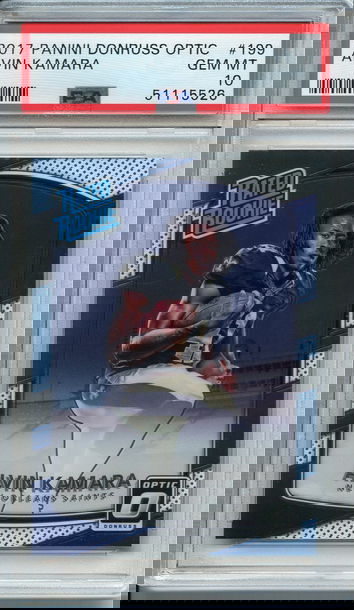 Alvin Kamara 2017 Donruss Optic Rookie PSA 10 (733)