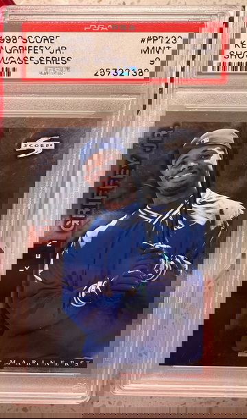 1998 score Ken Griffey jr showcase series psa 9