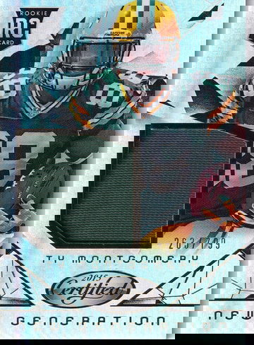 2015 Certified Ty Montgomery #NG-TM RC Relic 263/799